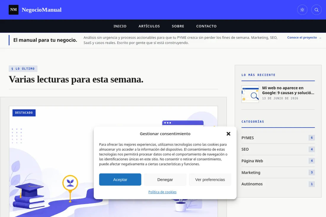Captura de Negocio Manual