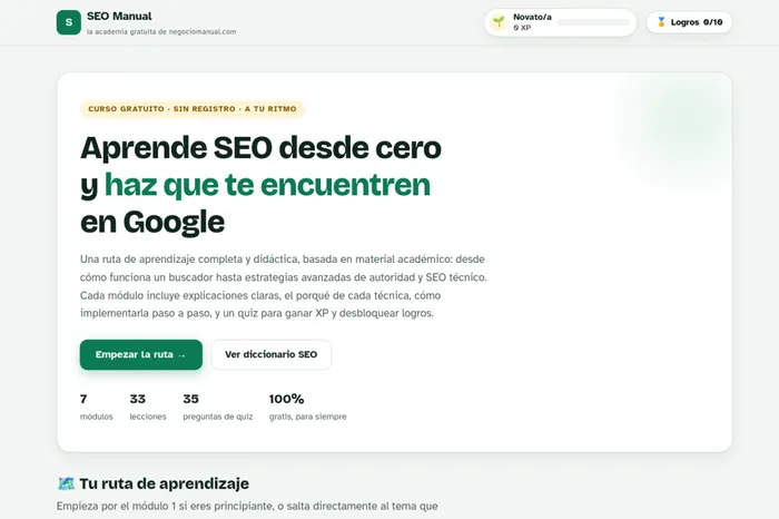 Captura de SEO Manual